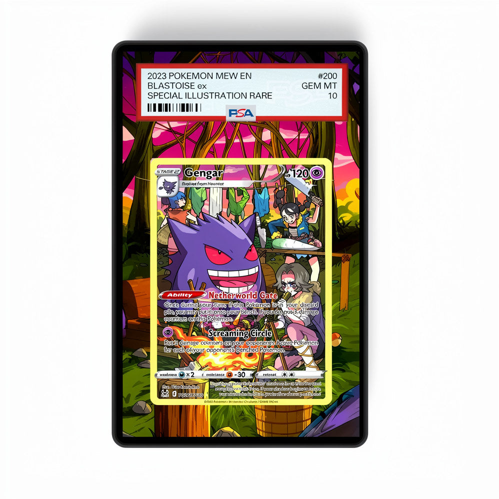 Gengar TG06/TG30 - Gradeguardian Extended Artwork For Psa / Cgc / Bgs / Tag-0