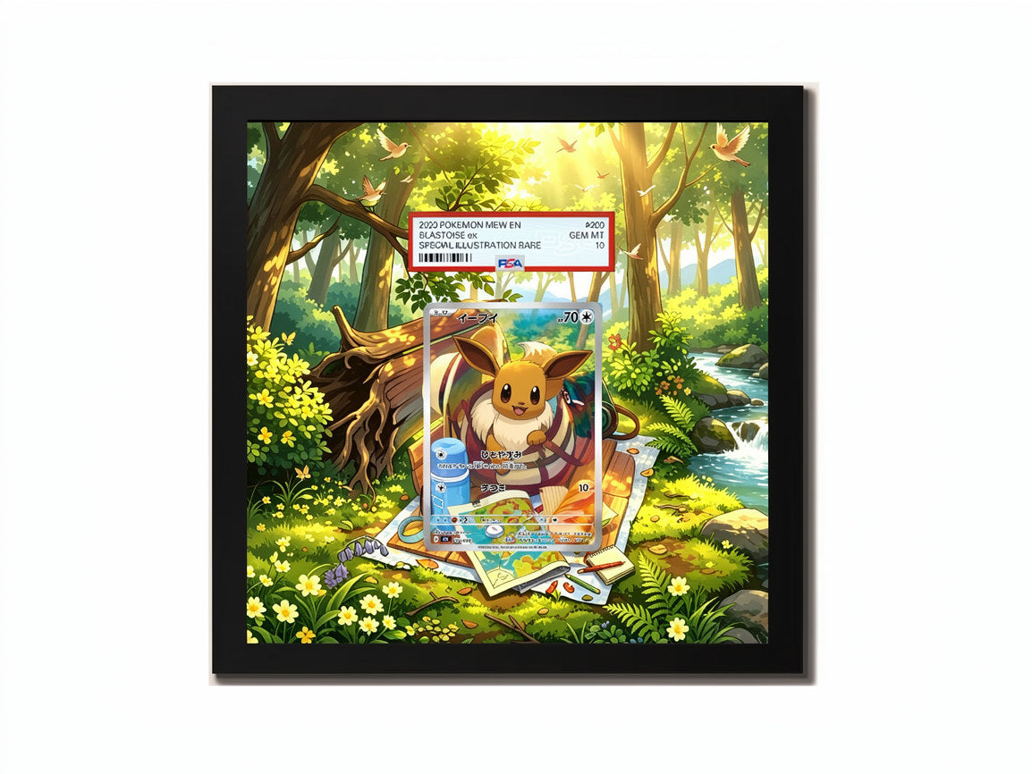 Eevee - 020/019 - Extended Artwork Metal Frame-1