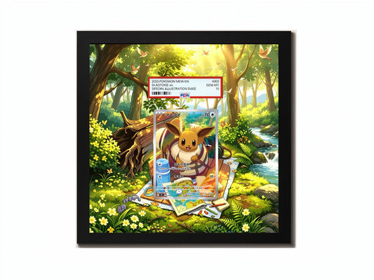 Eevee - 020/019 - Extended Artwork Metal Frame-1