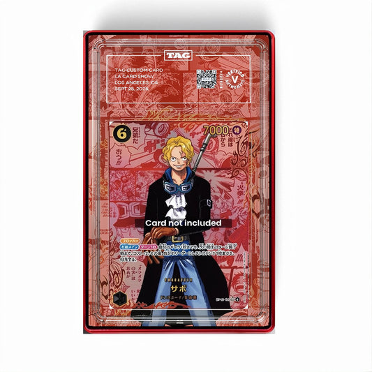 Sabo OP13-120 Red Manga - Gradeguardian Extended Artwork For Psa / Cgc / Bgs / Tag-1