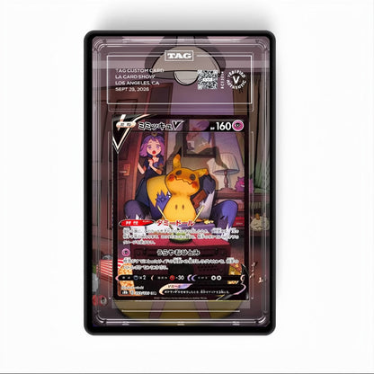 Mimikyu V TG16 - Gradeguardian Extended Artwork For Psa / Cgc / Bgs / Tag-1