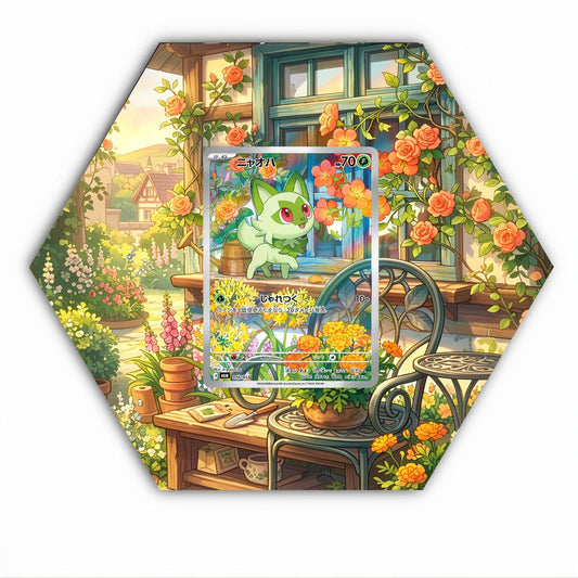 Sprigatito - 018/017 - Pokémon Octax Extended Artwork Protective Card Wall Display Case-0