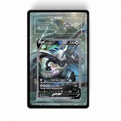 Lugia V 186/195 - Gradeguardian Extended Artwork For Psa / Cgc / Bgs / Tag