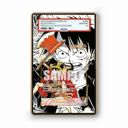 Monkey D. Luffy Leader OP17-079 - Gradeguardian Extended Artwork For Psa / Cgc / Bgs / Tag-0