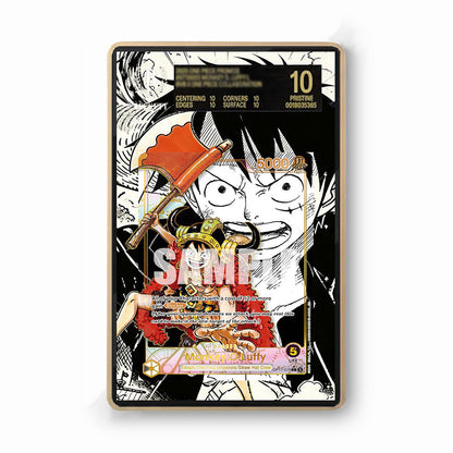 Monkey D. Luffy Leader OP17-079 - Gradeguardian Extended Artwork For Psa / Cgc / Bgs / Tag-3
