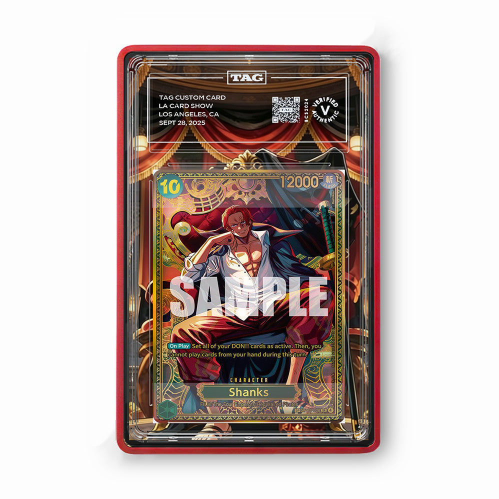 Shanks (SP) OP13-028 - Gradeguardian Extended Artwork For Psa / Cgc / Bgs / Tag-2