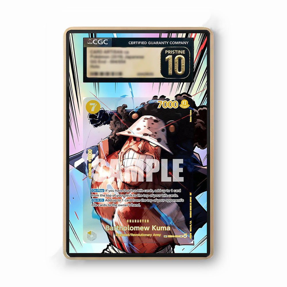 Bartholomew Kuma [SP] EB04-054 - Gradeguardian Extended Artwork For Psa / Cgc / Bgs / Tag-4