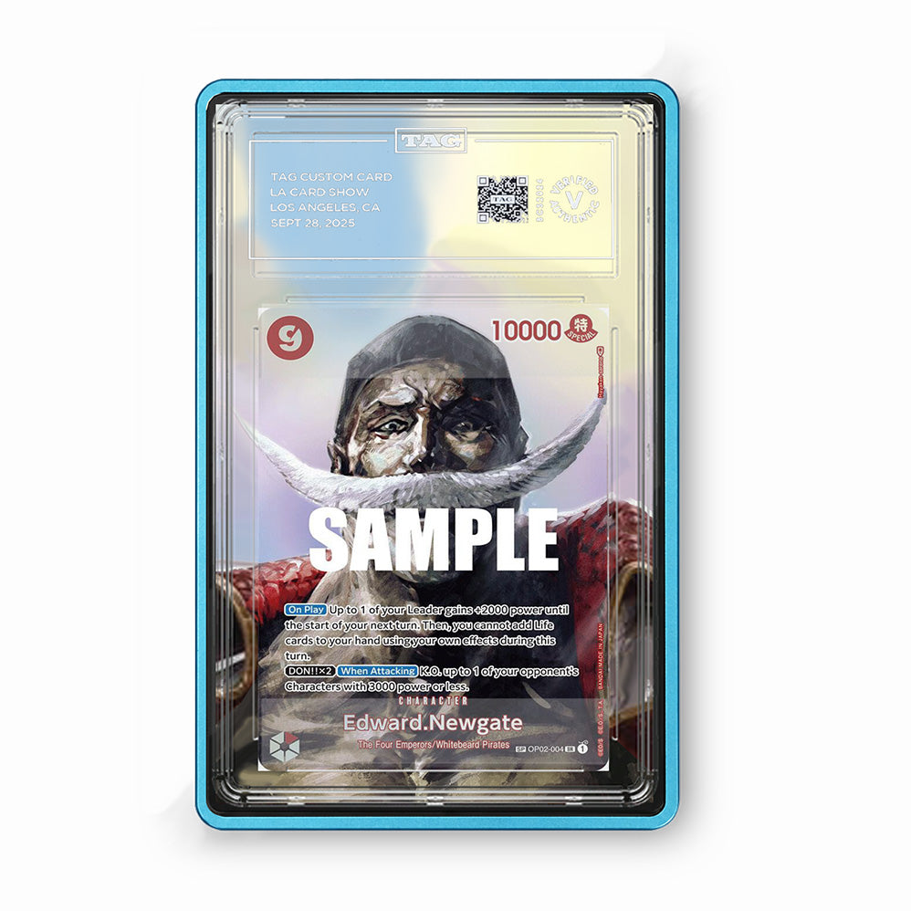 Edward.Newgate OP02-004 - Gradeguardian Extended Artwork For Psa / Cgc / Bgs / Tag-2
