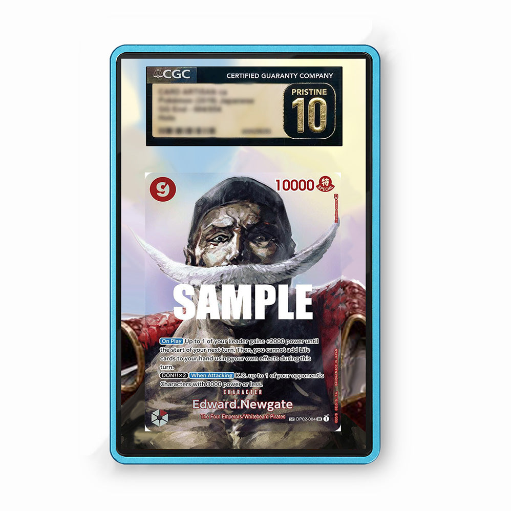 Edward.Newgate OP02-004 - Gradeguardian Extended Artwork For Psa / Cgc / Bgs / Tag-4