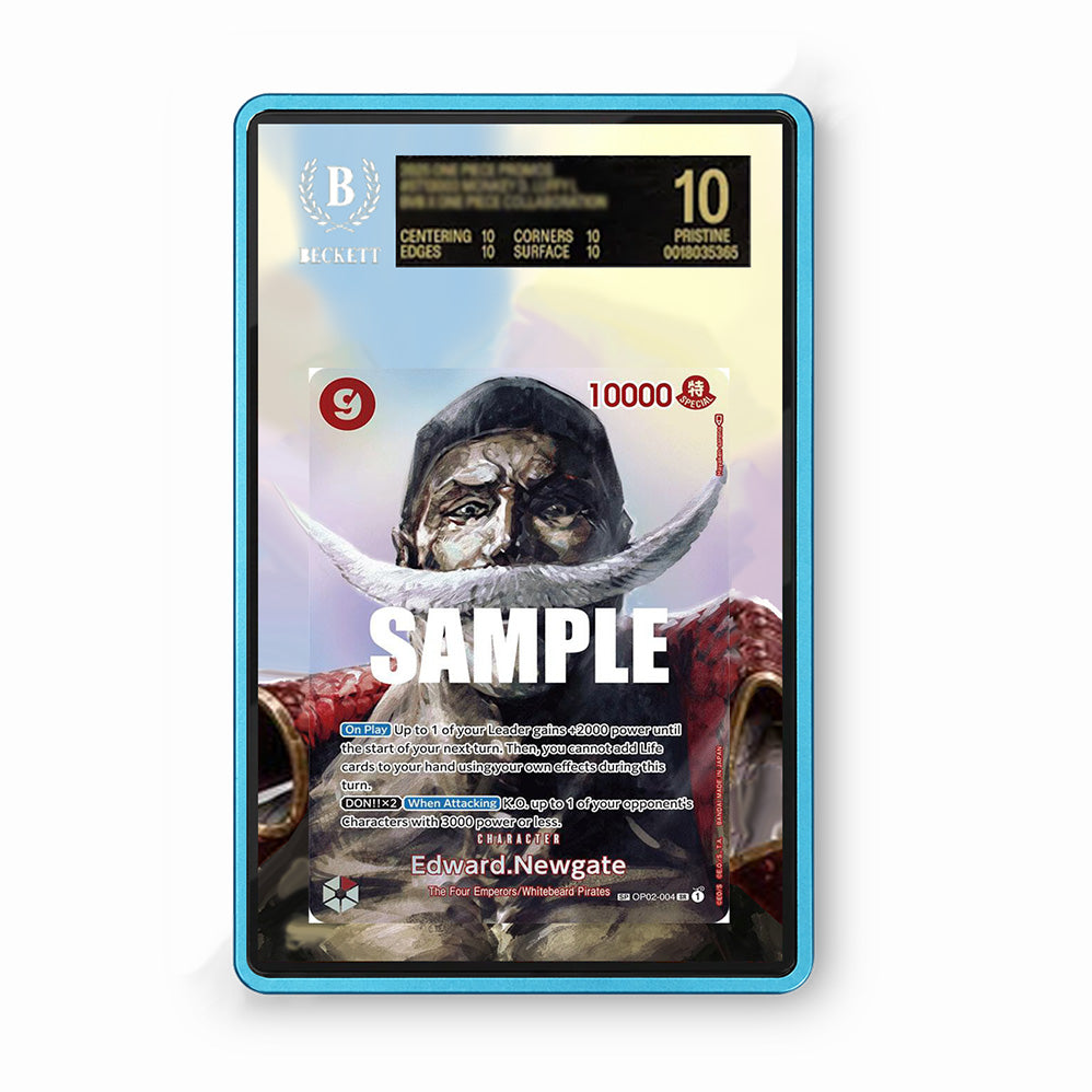 Edward.Newgate OP02-004 - Gradeguardian Extended Artwork For Psa / Cgc / Bgs / Tag-3