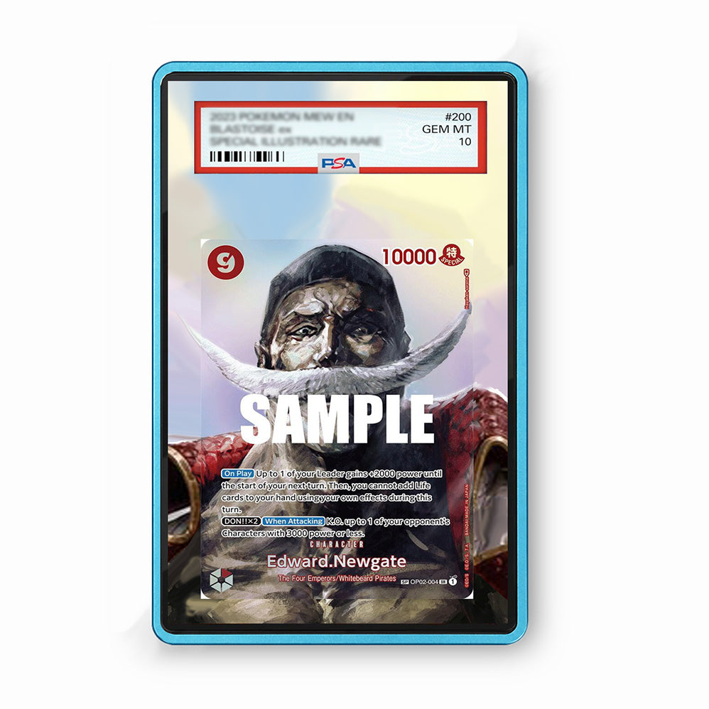Edward.Newgate OP02-004 - Gradeguardian Extended Artwork For Psa / Cgc / Bgs / Tag-0