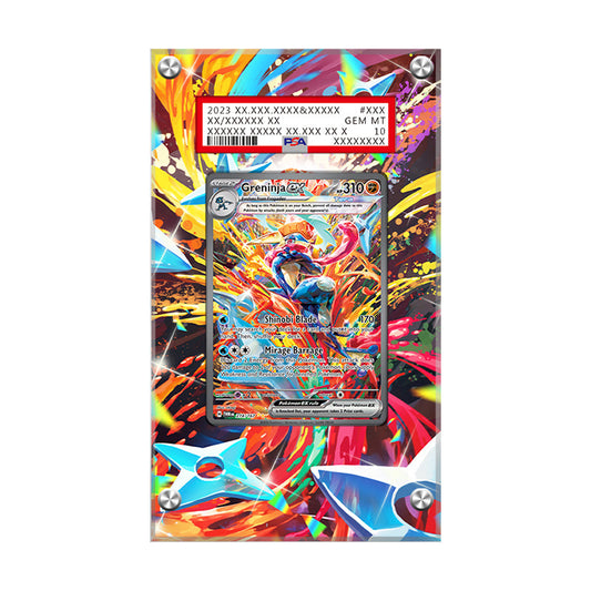 Greninja EX 214/167 - Pokémon Extended Artwork Protective Display Case Psa/cgc/raw