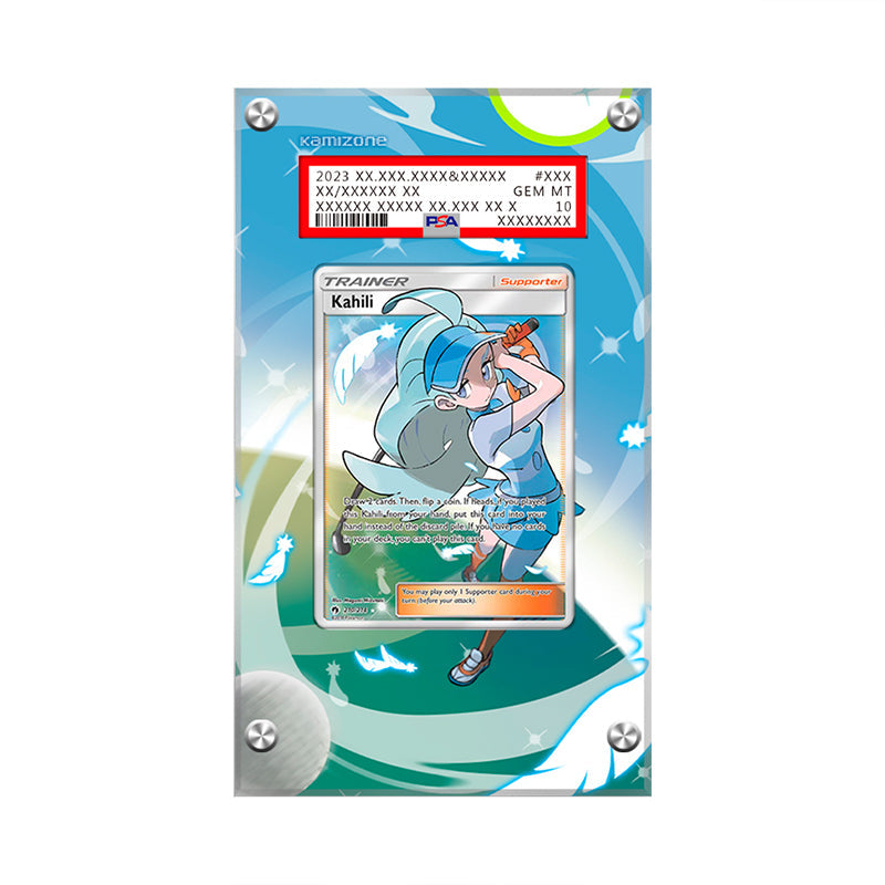 Kahili – 210/214 Pokémon Extended Artwork Protective Display Case Psa/cgc/raw-1
