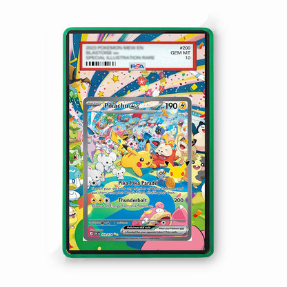 Pikachu 149/128 30th Anniversary - Gradeguardian Extended Artwork For Psa / Cgc / Bgs / Tag-0