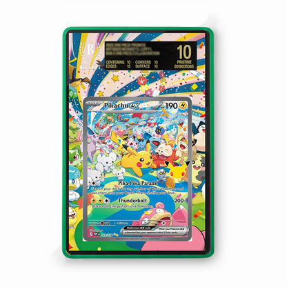 Pikachu 149/128 30th Anniversary - Gradeguardian Extended Artwork For Psa / Cgc / Bgs / Tag-3