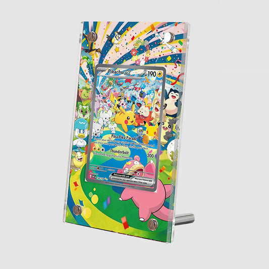 Pikachu 149/128 30th Anniversary - Pokémon Extended Artwork Protective Card Display Case Psa/cgc/tag/raw-0