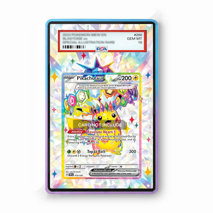 Pikachu ex 219/191 - Gradeguardian Extended Artwork For Psa / Cgc / Bgs / Tag-0