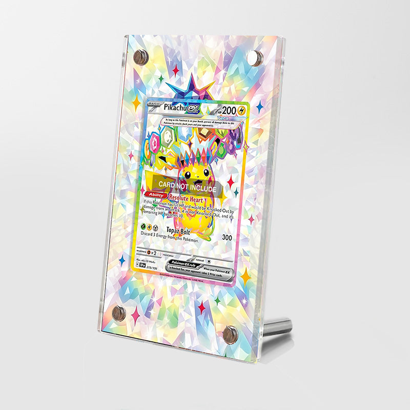 Pikachu ex 219/191 - Pokémon Extended Artwork Protective Card Display Case Psa/cgc/tag/raw-0
