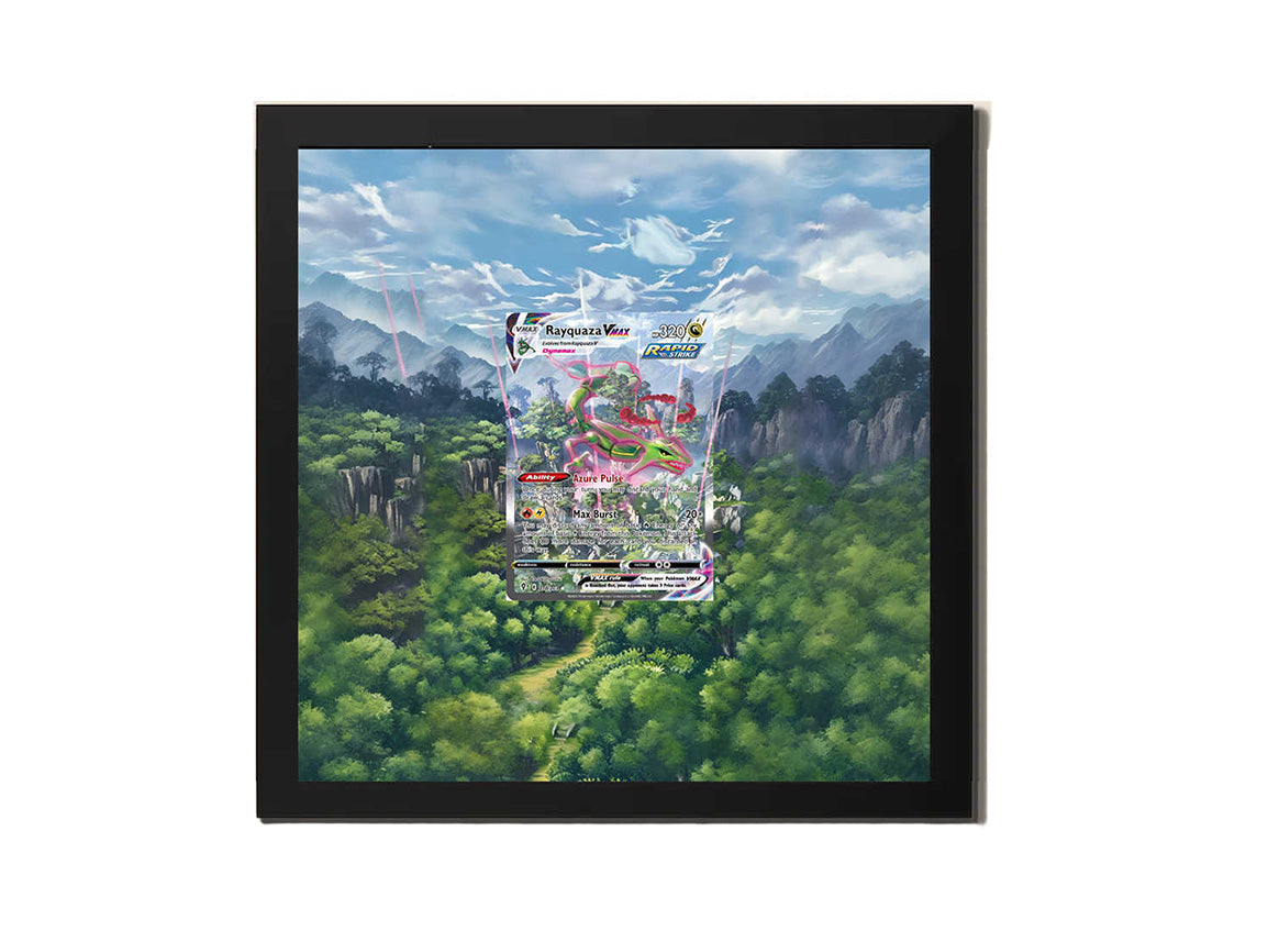 Rayquaza VMAX 218/203 - Extended Artwork Metal Frame-0