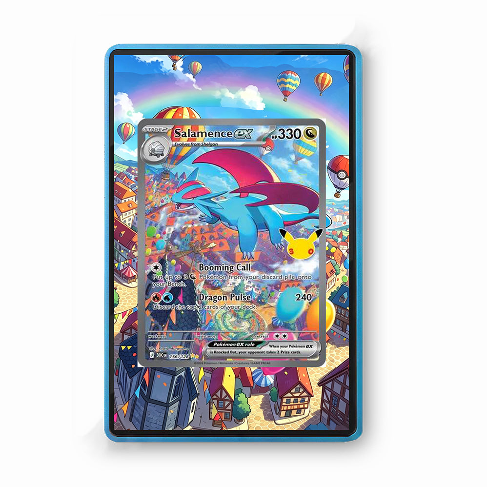 Salamence ex 156/128 30th Anniversary - Gradeguardian Extended Artwork For Psa / Cgc / Bgs / Tag-1