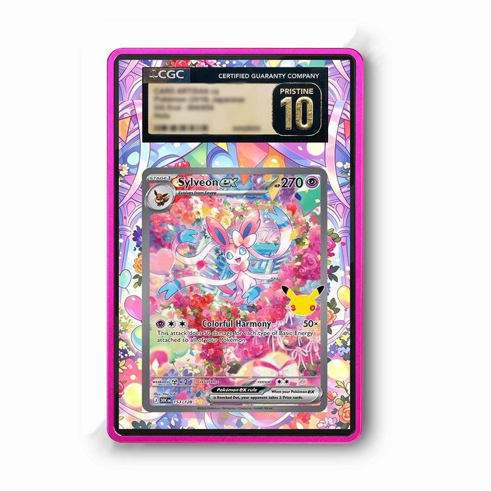 Sylveon ex 453/128 30th Anniversary - Gradeguardian Extended Artwork For Psa / Cgc / Bgs / Tag-2