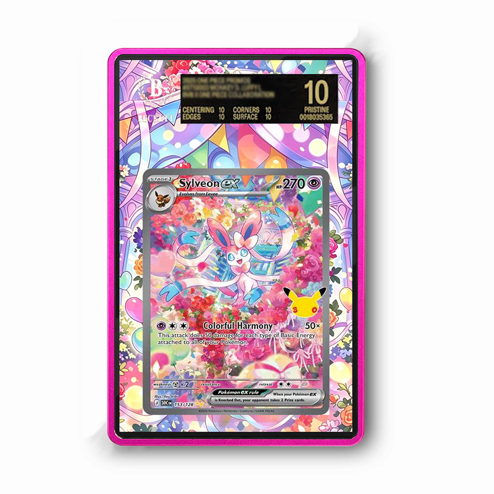 Sylveon ex 453/128 30th Anniversary - Gradeguardian Extended Artwork For Psa / Cgc / Bgs / Tag-3