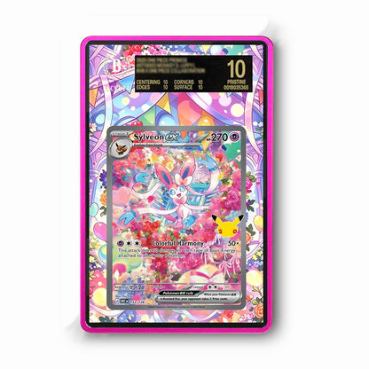 Sylveon ex 453/128 30th Anniversary - Gradeguardian Extended Artwork For Psa / Cgc / Bgs / Tag-3