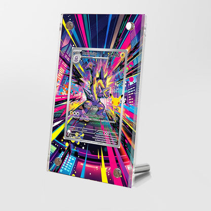 Toxtricity 134/128 30th Anniversary - Pokémon Extended Artwork Protective Card Display Case Psa/cgc/tag/raw-0