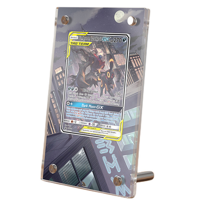 Umbreon & Darkrai GX Sm241 Pokémon Extended Artwork Protective Card Display Case Psa/cgc/raw-0