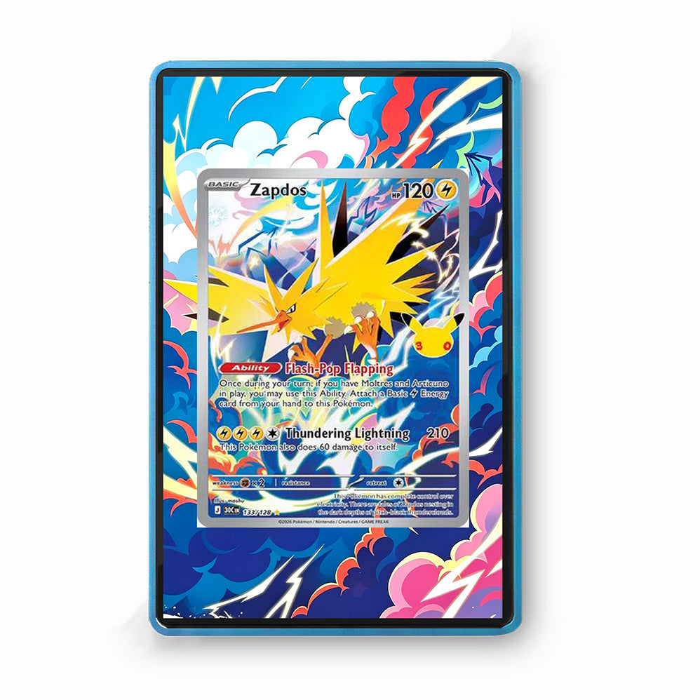Zapdos 133/128 - Gradeguardian Extended Artwork For Psa / Cgc / Bgs / Tag-1