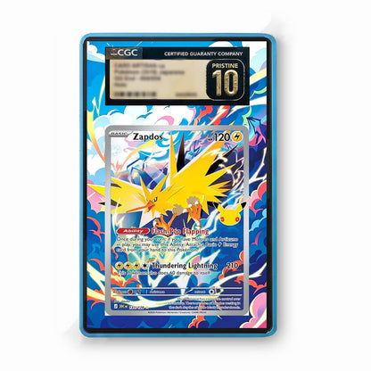Zapdos 133/128 - Gradeguardian Extended Artwork For Psa / Cgc / Bgs / Tag-4