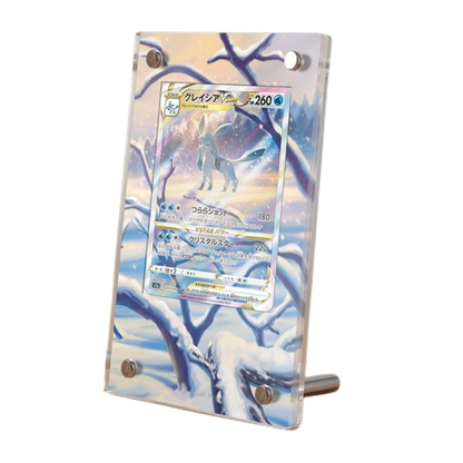 Glaceon VSTAR Gg40 Pokémon Extended Artwork Protective Card Display Case-0