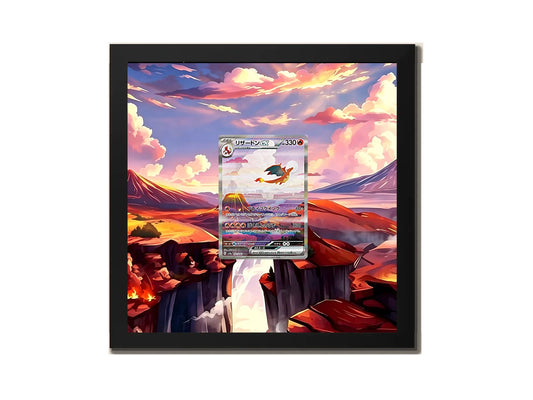 Charizard ex 199/165 - Extended artwork Metal Frame