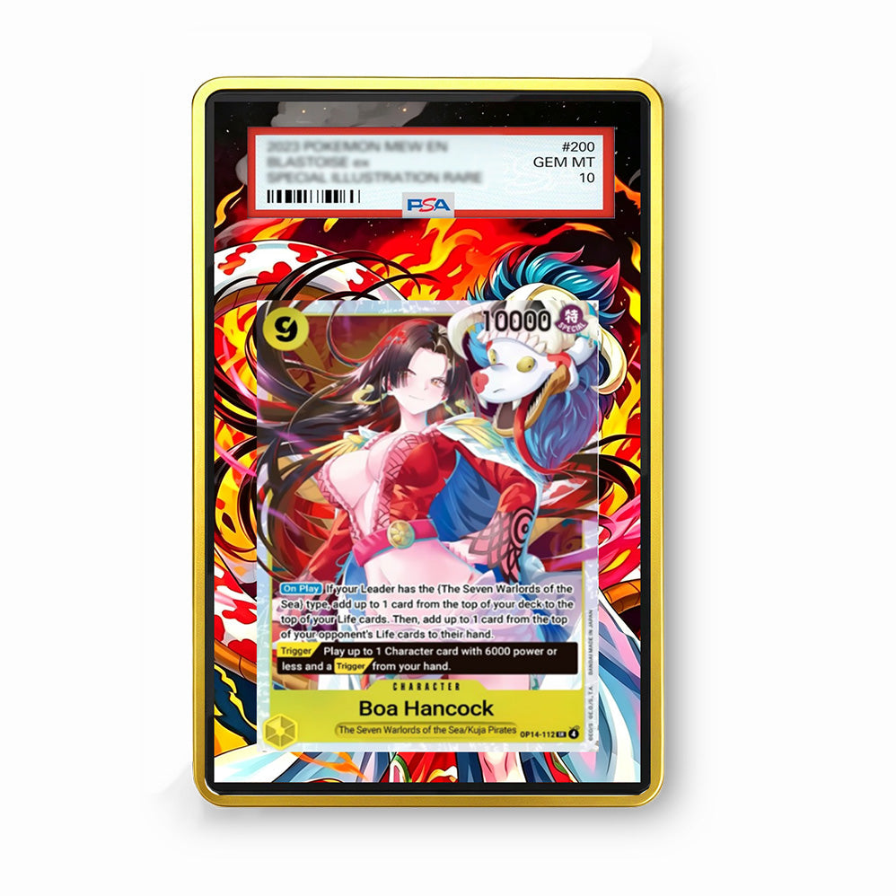 Boa Hancock (SR) OP14-112 - Gradeguardian Extended Artwork For Psa / Cgc / Bgs / Tag-0