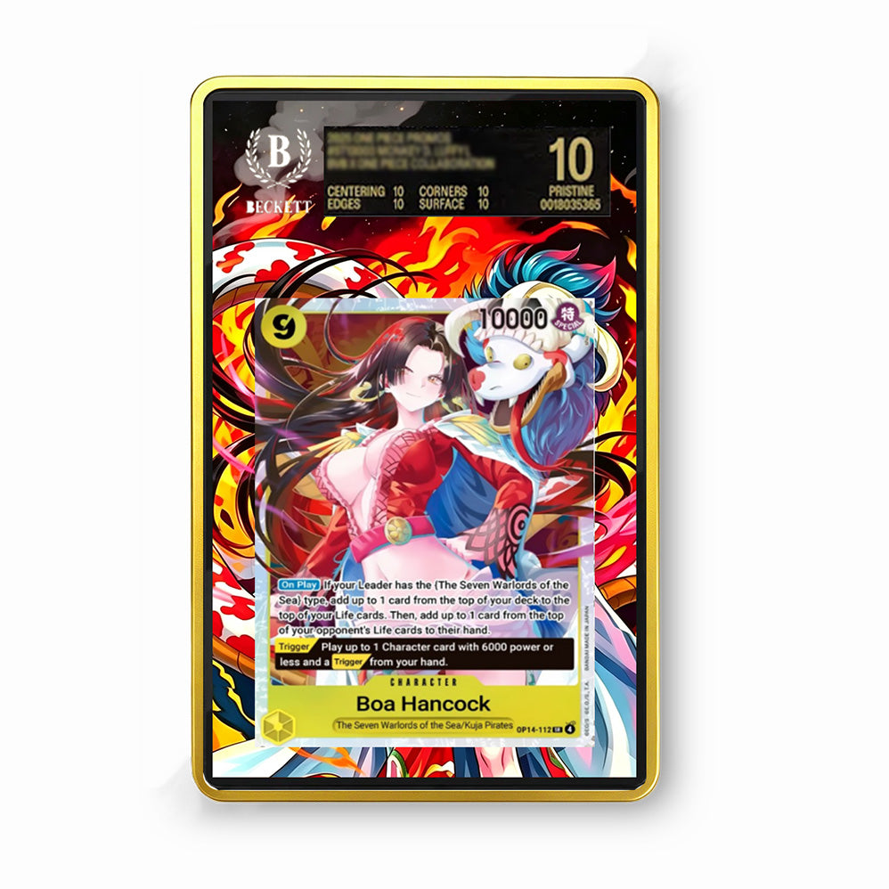 Boa Hancock (SR) OP14-112 - Gradeguardian Extended Artwork For Psa / Cgc / Bgs / Tag-3