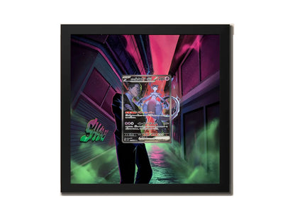 Team Rocket's Mewtwo ex 125/098 - Extended artwork Metal Frame