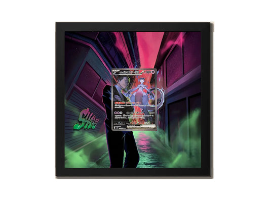 Team Rocket's Mewtwo ex 125/098 - Extended artwork Metal Frame