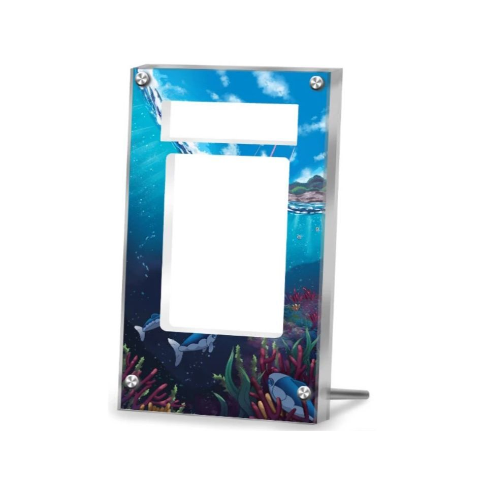 Vaporeon VMAX Swsh182 Pokémon Extended Artwork Protective Card Display Case Psa/cgc/raw-4