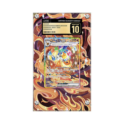 Flareon ex 146/131 - Pokémon CGC Extended Artwork Protective Card Display Case