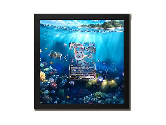 Vaporeon VMAX - SWSH182 - SWSH182 - Extended artwork Metal Frame
