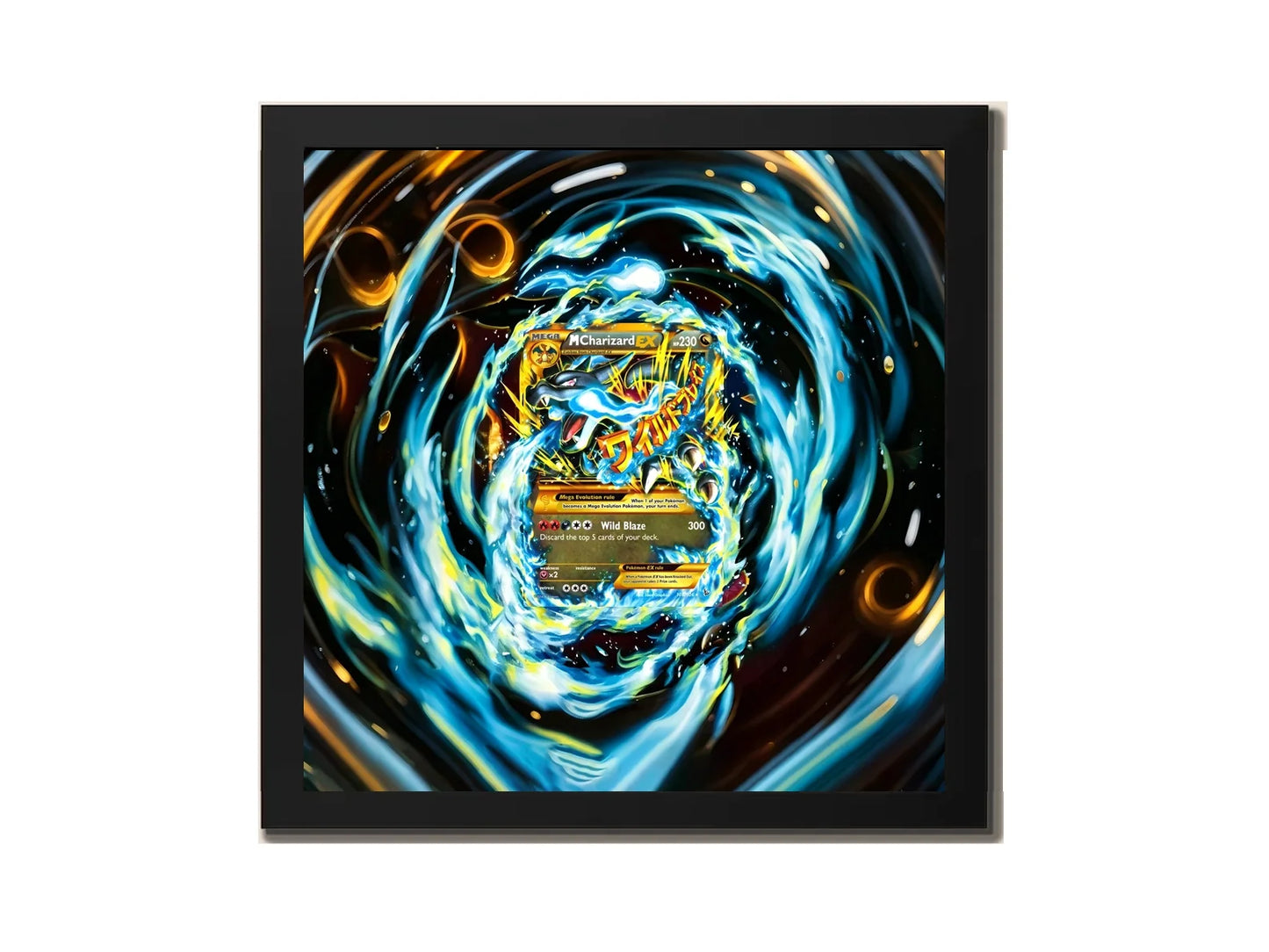 M Charizard EX 089/080 - Extended artwork Metal Frame