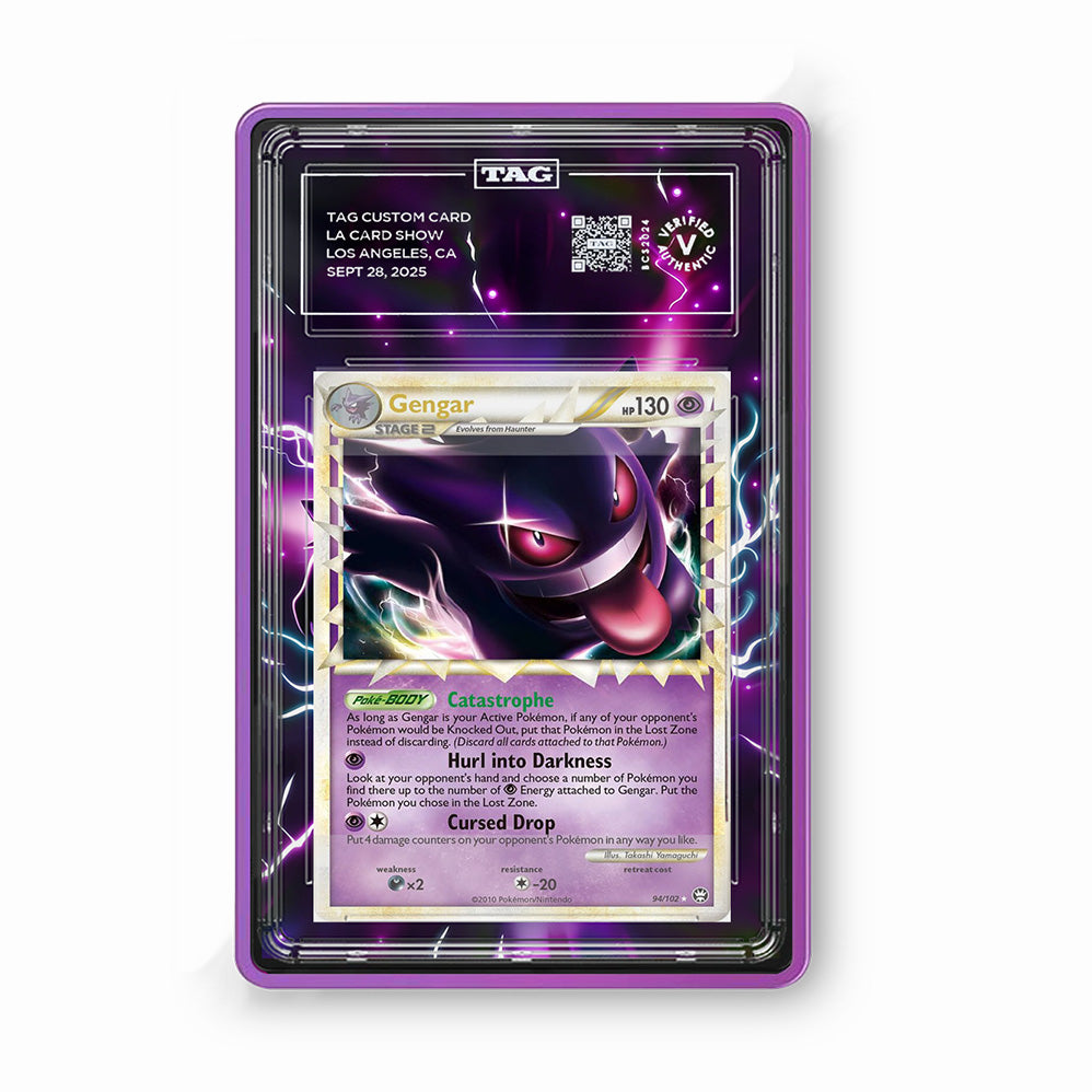 Gengar 94/102 - Gradeguardian Extended Artwork For Psa / Cgc / Bgs / Tag-3