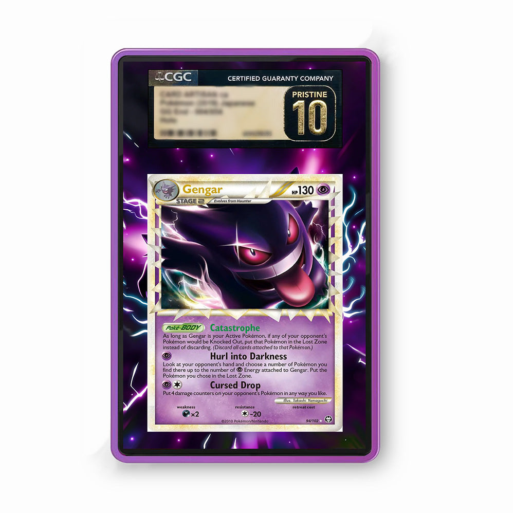 Gengar 94/102 - Gradeguardian Extended Artwork For Psa / Cgc / Bgs / Tag-4