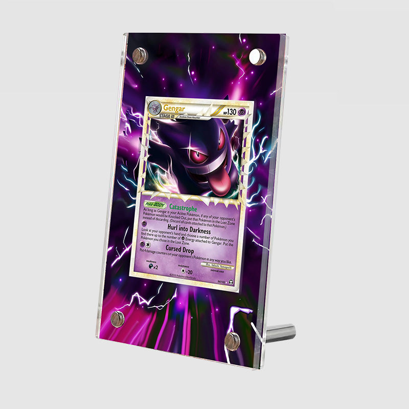 Gengar 94/102 - Pokémon Extended Artwork Protective Card Display Case Psa/cgc/tag/raw-0