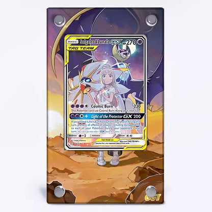 Solgaleo & Lunala GX 216/236 Pokémon Extended Artwork Protective Card Case