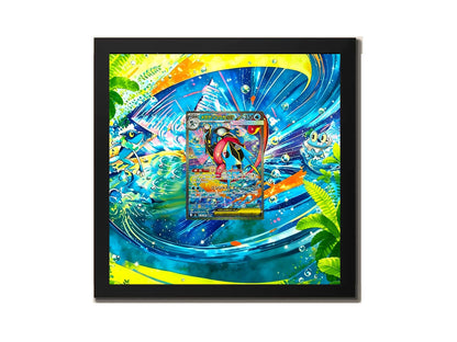 Mega Greninja ex - 114/083 - Extended artwork Metal Frame
