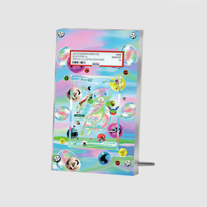 Mew EX 158/128 30th Anniversary - Pokémon Extended Artwork Protective Card Display Case Psa/cgc/tag/raw-2