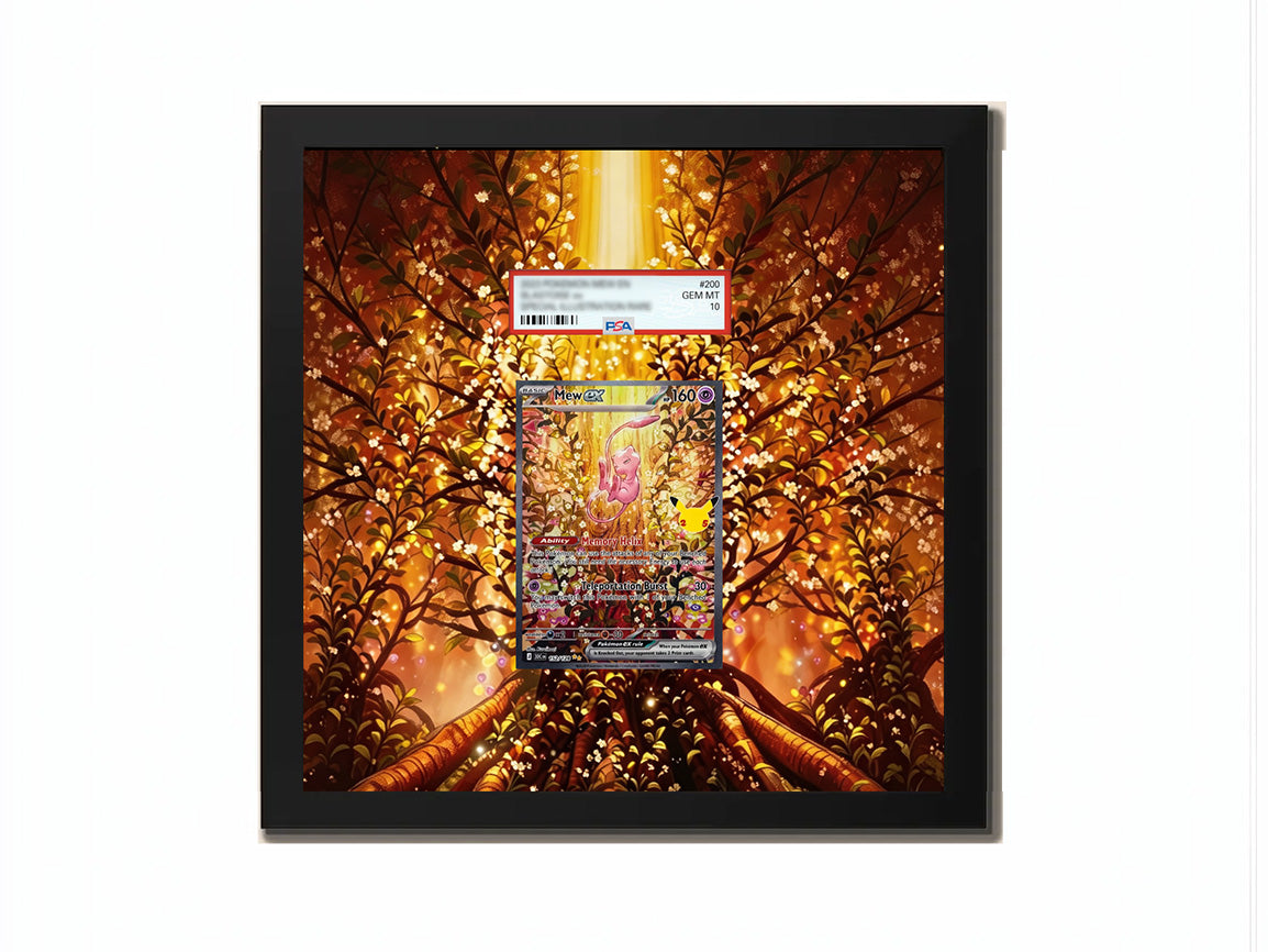 Mew 152/128 30th Anniversary - Extended Artwork Metal Frame-1