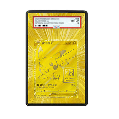 Pikachu V 001/015 25th Anniversary Golden Box - Gradeguardian Extended Artwork For Psa / Cgc / Bgs / Tag-0
