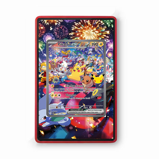 Pikachu 150/128 30th Anniversary - Gradeguardian Extended Artwork For Psa / Cgc / Bgs / Tag-1